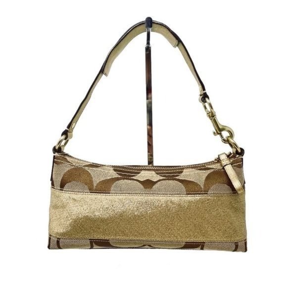 Coach Handbags - Coach Stripe 11096 Shoulder Bags